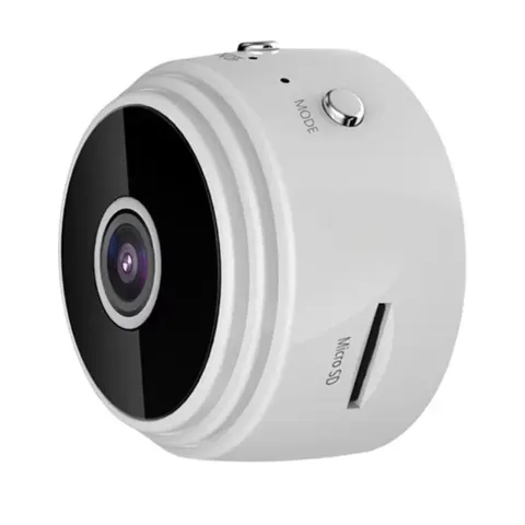 Mini WiFi Camera 1080P HD Indoor Security Camera 365Cam App Motion (WHITE)