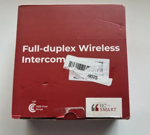 Hosmart HY-812 UltraSpeak Wireless Intercom System (2-Station Pair)