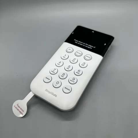 SimpliSafe SSKP3 Wireless Security Keypad White Open Box Unused