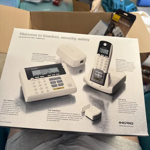 INGRID Wireless Home Security System Sensors 1-4 Plus Accessories Kit