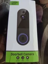 Camtro T52 Wireless Video Doorbell Camera Linen AI Human Detection Night Vision