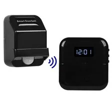 Wireless Motion Sensor Door Chime, Motion Detector Alarm Chimes, Entry Doorbe...