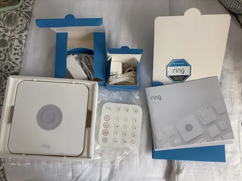Ring Alarm Base Station with White Keypad-Brand New! 