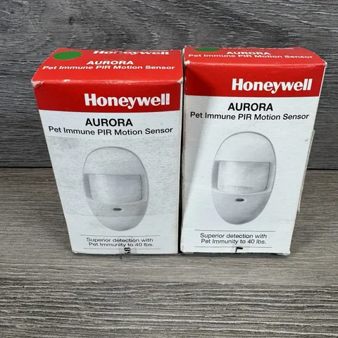 Honeywell Aurora Pet Immune PIR Motion Sensor - Lot of 2 - New