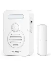 TECKNET Door Alarms for Kids Safety, Door Alarms When Opened, Window Alarm wi...
