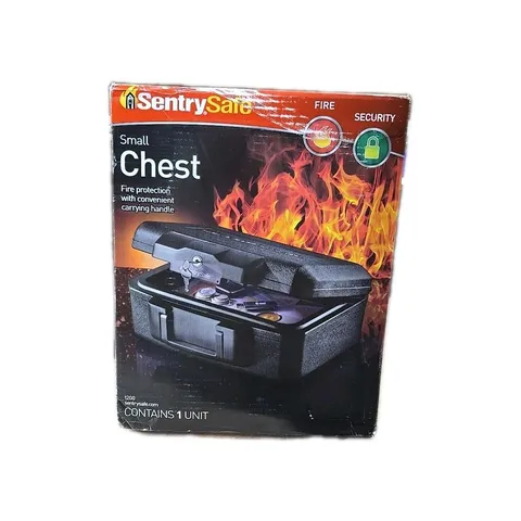Sentry Safe Fireproof Lock Box Small Chest New Open Box 