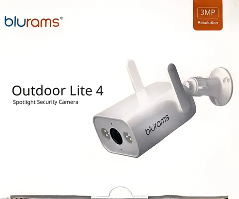 Blurams Outdoor Lite 4 A22C 3MP Built-In LED Spotlight Security Wifi Camera