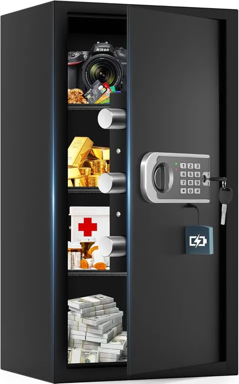6.0 Cuft Fireproof/Waterproof Home Security Safe