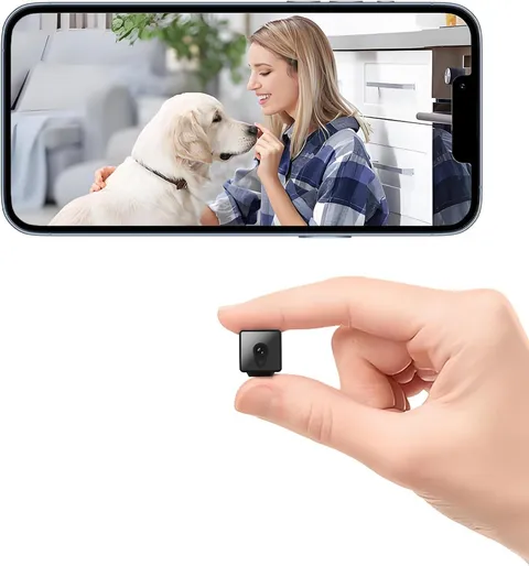 Mini Camara Espia Oculta 4K Ultra HD Cámara Espía Inalámbrica Pequeña 2026