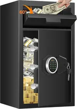 2.7 Cubic Drop Slot Safes for Money Jewelry, Drop Safe for Business with Combina