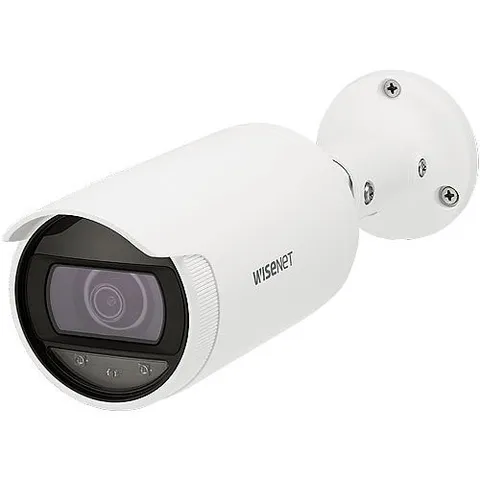 Hanwha ANO-L6012R A-Series 2MP IR WDR Bullet IP Camera 2.8mm, White