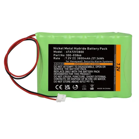 3800mAh 300-03866 Battery for Honeywell Alarm Lynx Touch 5100, Lynx 5200, Lyn...