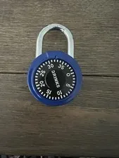 Brinks Combination Lock | Blue | PE Lock | Great Condition | Works Great