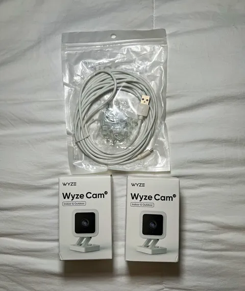 WYZE Cam Wi-Fi Color Night Vision Two-Way Audio 2-Pack