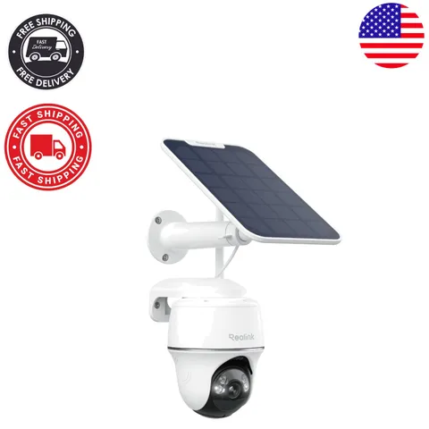 Smart WiFi Security Camera with Solar Power & Human Detection for Safe Homes