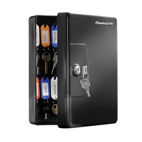 Master Lock Sentry Safe Black Steel Keyed Cabinet