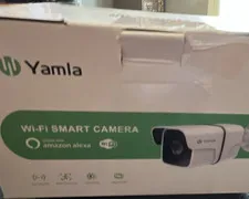 Yamla Wi-Fi IP/Network Surveillance Camera 1080p Alexa Night Vision Motion