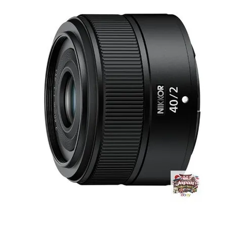Nikon NIKKOR Z 40mm f/2 prime lens Z mount full-frame compatible black