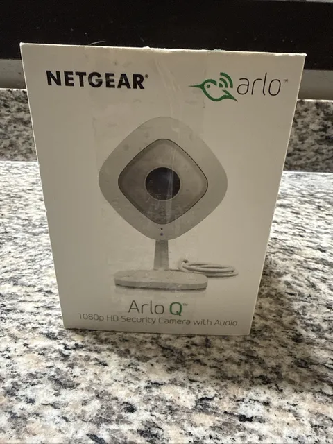 Arlo Q VMC3040 1080p HD Security Camera w/ Audio Brand New And Factory Sealed