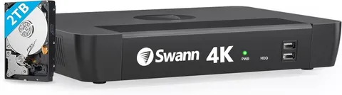 SWANN SRNVR-88580H-US 8 Channel NVR - 4K Capable - 2TB HDD - BRAND NEW in Box
