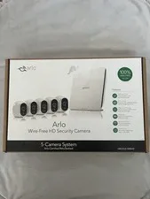 Arlo Wire-Free Wireless Wi-Fi 5-Camera HD Security System Night Vision VMS3530