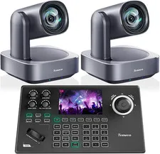 4K PTZ Camera and Controller Bundle/Kits, 12X AI Tracking Hdmi/Usb/Lan(Poe) 4K P