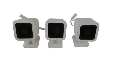 Lot of 3 WYZE Cam v3 Indoor/Outdoor Wired HD Security Camera - Free Shipping