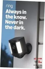 Spotlight Cam Plus (newest model), Home or business 1 Camera Battery Black