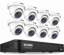 ZOSI H.256+ CCTV Cameras Full 1080P HD 8CH DVR Recorder Home Security System
