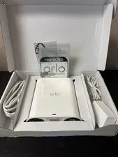 Arlo SmartHub VMB4540 Base Station Hub Power Adapter & Ethernet Open Box TESTED