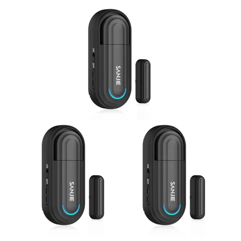 SanJie Adjustable Volume Door Alarm Sensor for Home Security & Child Safety, ...