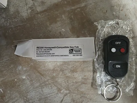 Honeywell RE200 Compatible Key Fob P/N U5X-RF245 Used
