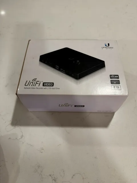 Ubiquiti UVC-NVR-2TB Unified Network Video Recorder with 2TB Hard Drive