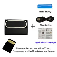 New Upgraded Version, 4K FHD Mini Camera, Improved Clarity, Infrared Night Visio