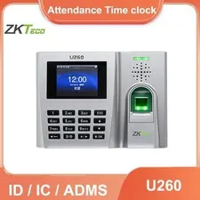 ZKTeco U260 TCP/IP ID/IC Fingerprint Time Attendance System Attendance Terminal