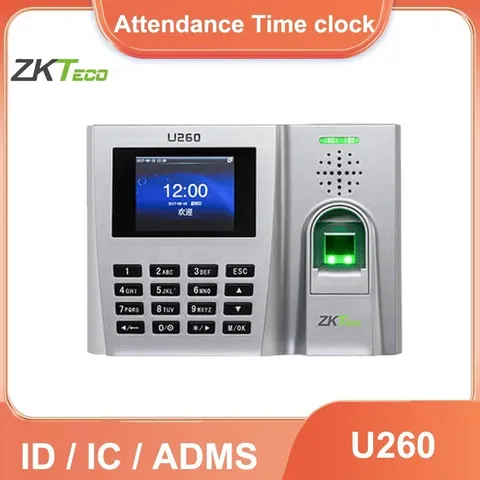 ZKTeco U260 TCP/IP ID/IC Fingerprint Time Attendance System Attendance Terminal