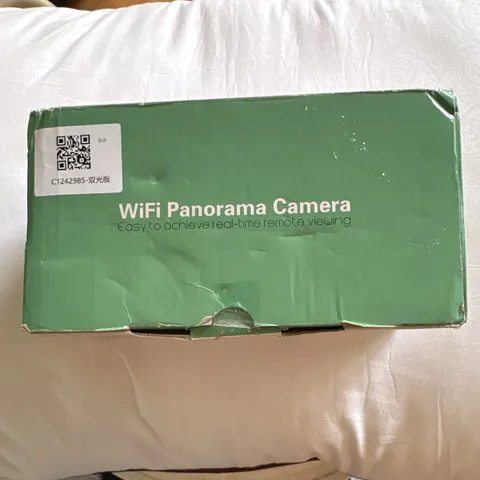 WiFi Panorama Camera Panoramic IP/Network Wi-Fi Light Socket Style, White