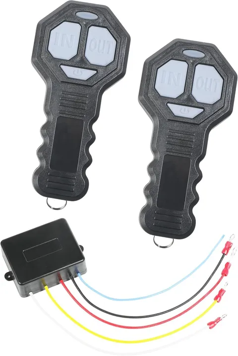 Winch Accessories,Car Accessories 5 Wire Winchs Controller,Towing Winch Remote C