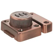 1Set Cabinet Door Lock Password Combination Lock Coffee Color for Security