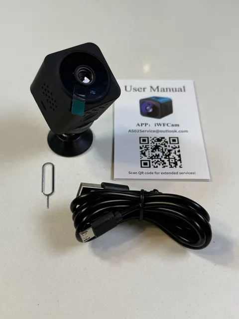 New Security Camera,Motion Detection/Smart Alerts, Black And Small Camera
