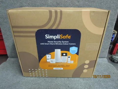 Simpli Safe Home Security System 11pc Set
