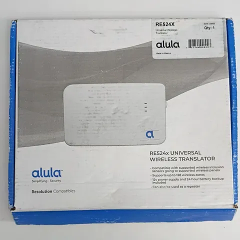 Alula RE524X Universal Wireless Translator Module for Resolution Alarm Systems