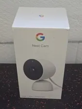 NEW Google Indoor Nest Security Cam 1080p (Wired) 2nd Generation Snow SEALED