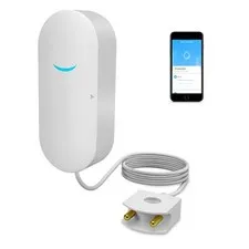 WiFi Water , Water Leak Detector, Tuya APP Remote Monitoring of Leaks, App Al...