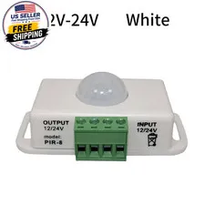 DC 12V-24V PIR Motion Sensor Automatic Module Delay Time 1-10Min Infrared Induct