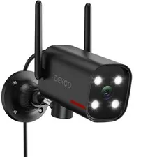 Wired 2K Outdoor, 180° Pan & 270° Coverage, 24/7 Constant Power Surveillance,...
