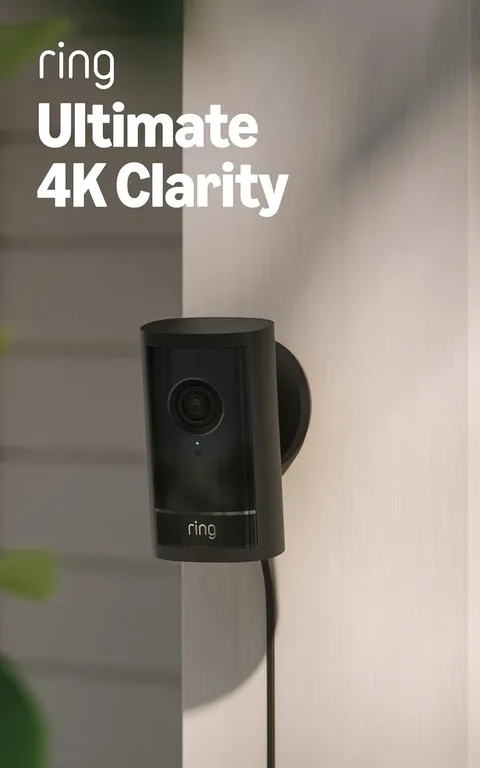 Outdoor Cam Pro, Plug-In (Newest Model), Home or Business Security, Retinal 4K w