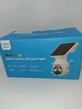 1080p Wi-Fi 2.4GHz Battery Solar Security Camera Indoor/Outdoor Q50W