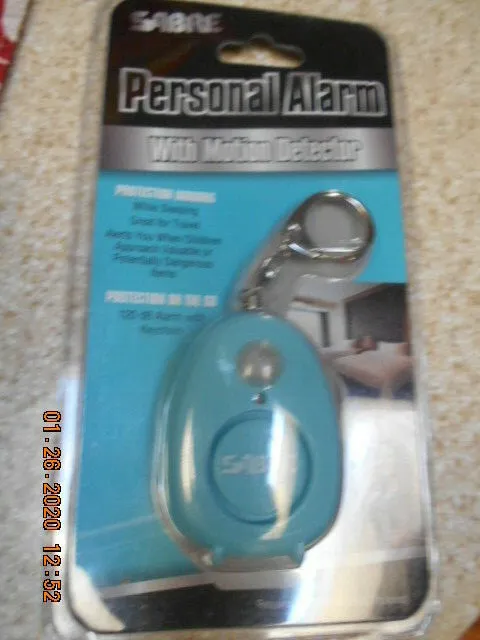 Sabre  Blue  Plastic  Personal Security Alarm NEW