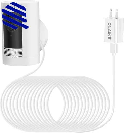 Indoor/Outdoor Power Adapter for Ring Stick Up Cam Battery 3rd Gen/2nd Gen/ NEW